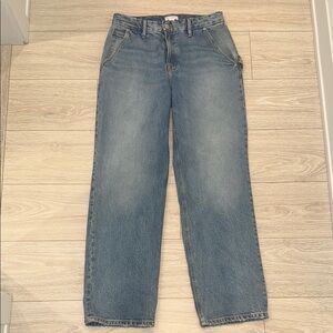 Good American Blue Flare & Wide Leg Jeans